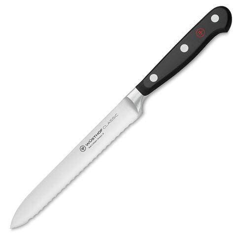 Wusthof Classic Serrated Sausage 14cm