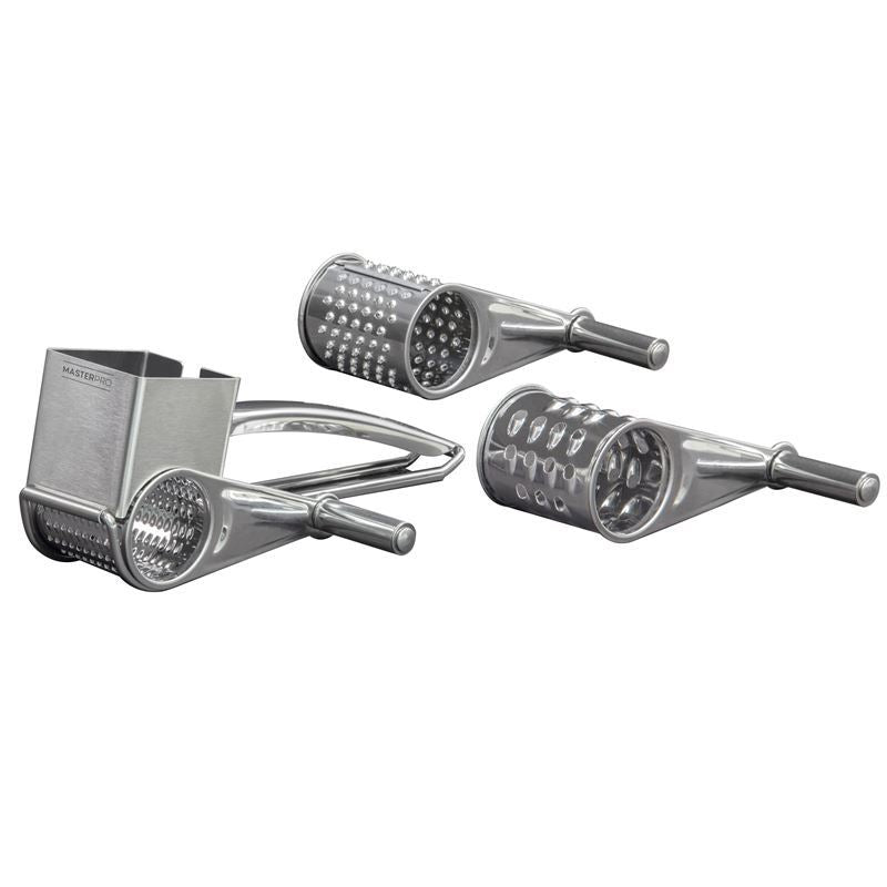 MasterPro Rotary Grater Deluxe w/ 3 Blades