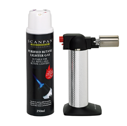 Scanpan Chef Torch with Butane Gas 250ml