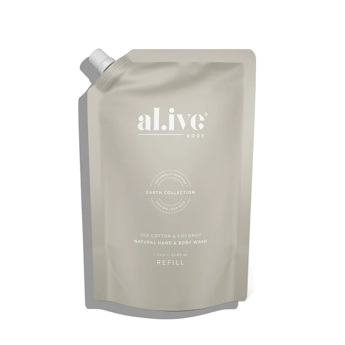 al.ive Body Refill Pouch Hand & Body Wash 1L