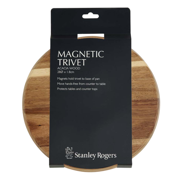 Stanley Rogers Trivet Acacia Magnetic 28cm