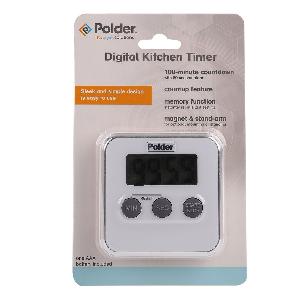 Polder Digital Timer everything kitchen Polder Digital Timer everything kitchen