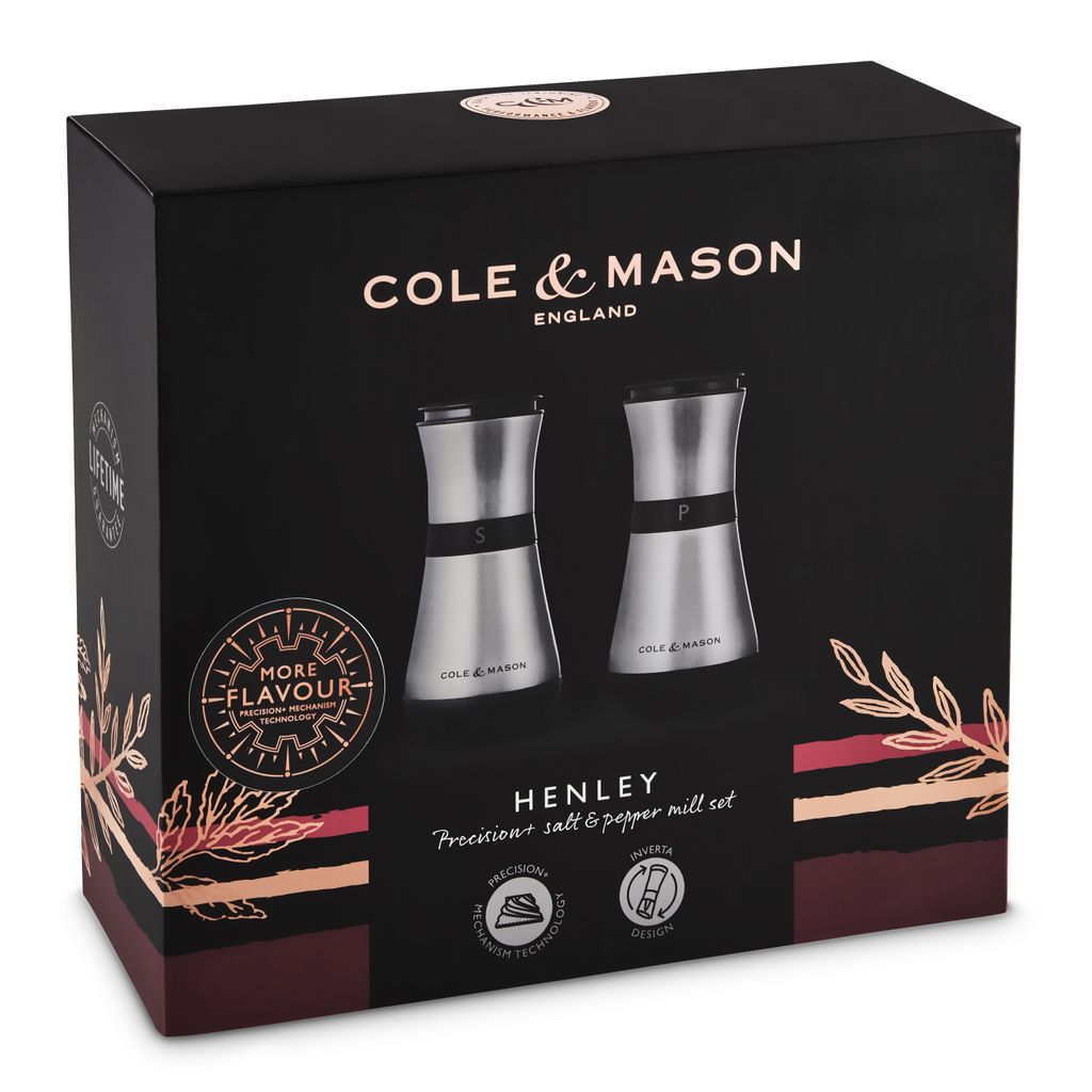 Cole & Mason Henley Salt and Pepper Gift Set