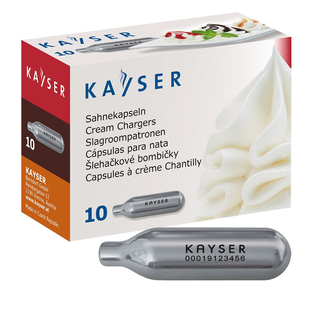 Kayser Cream Charger Bulbs Box/10