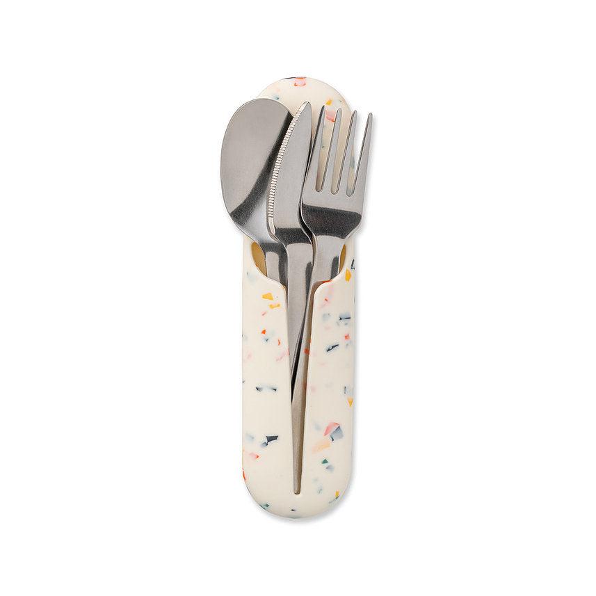 Porter Stainless Steel Utensil Set - Terrazzo