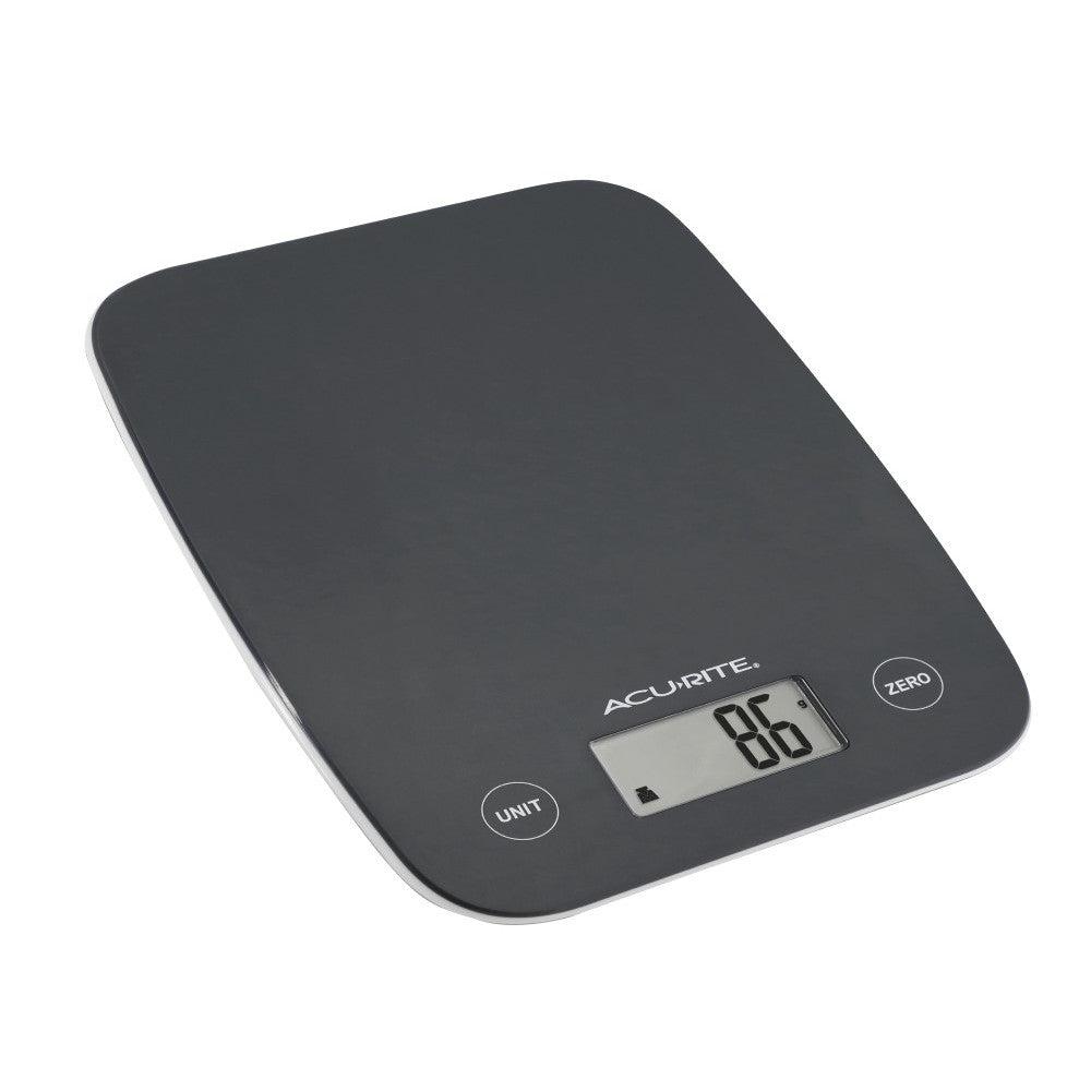 Acurite Compact Digital Kitchen Scale Black 5kg