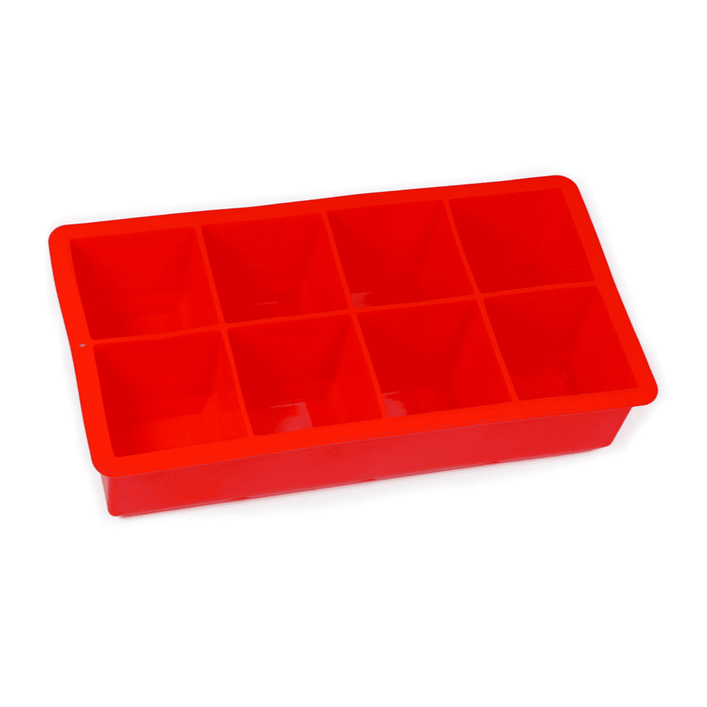 Avanti Silicone 8 Cup Ice Cube Tray - Red