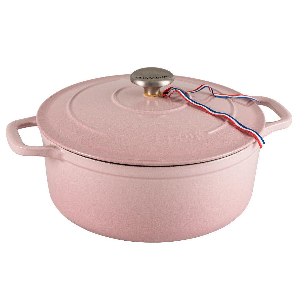 Chasseur Round French Oven Pink 28cm /6.1L