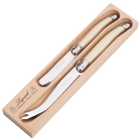 Laguiole Debutant 2 Piece Cheese Set