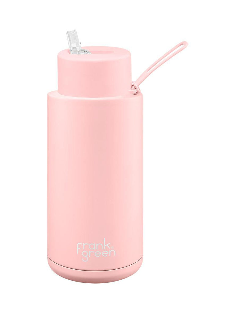 Frank Green Ceramic 1L Bottle - Straw Lid