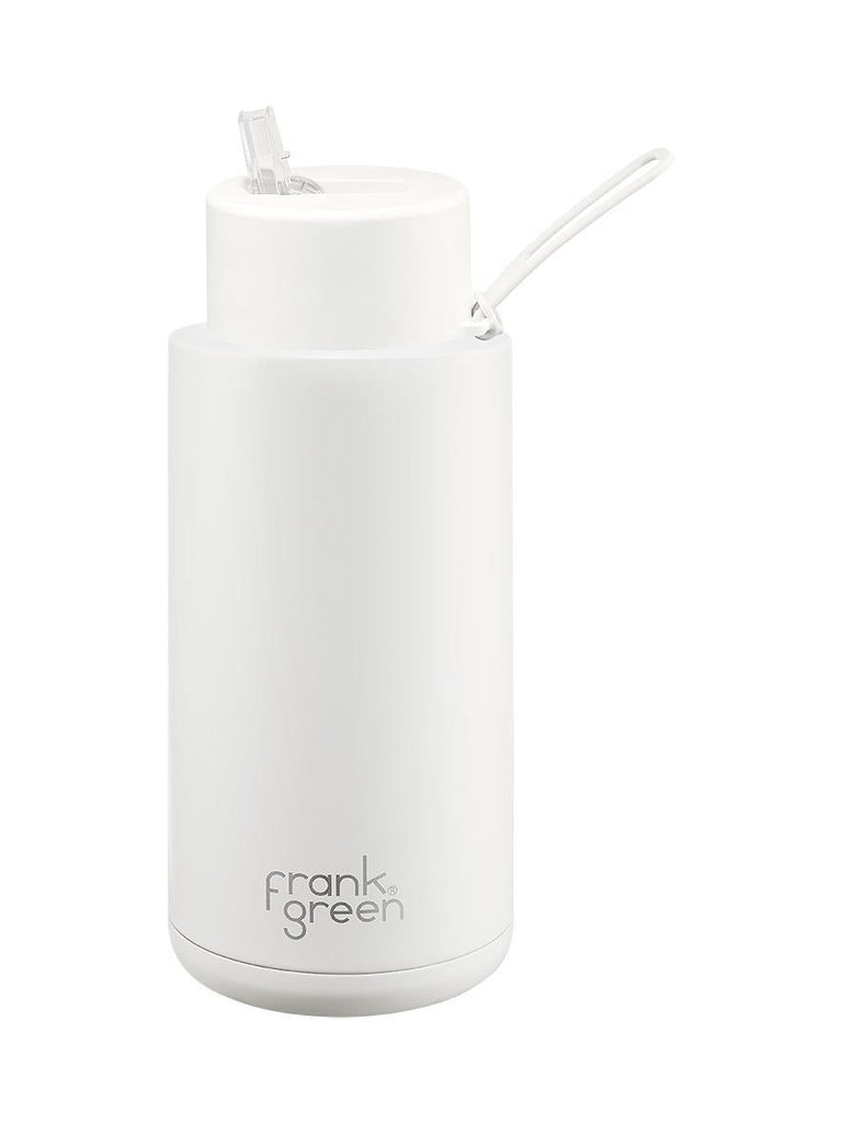 Frank Green Ceramic 1L Bottle - Straw Lid