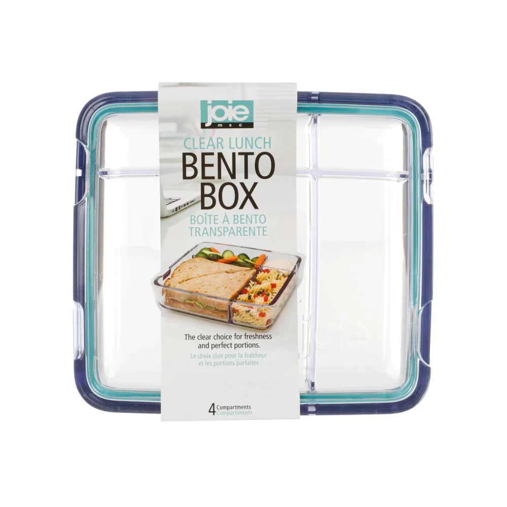 Joie Clear Lunch Bento Box (Assorted Colours)