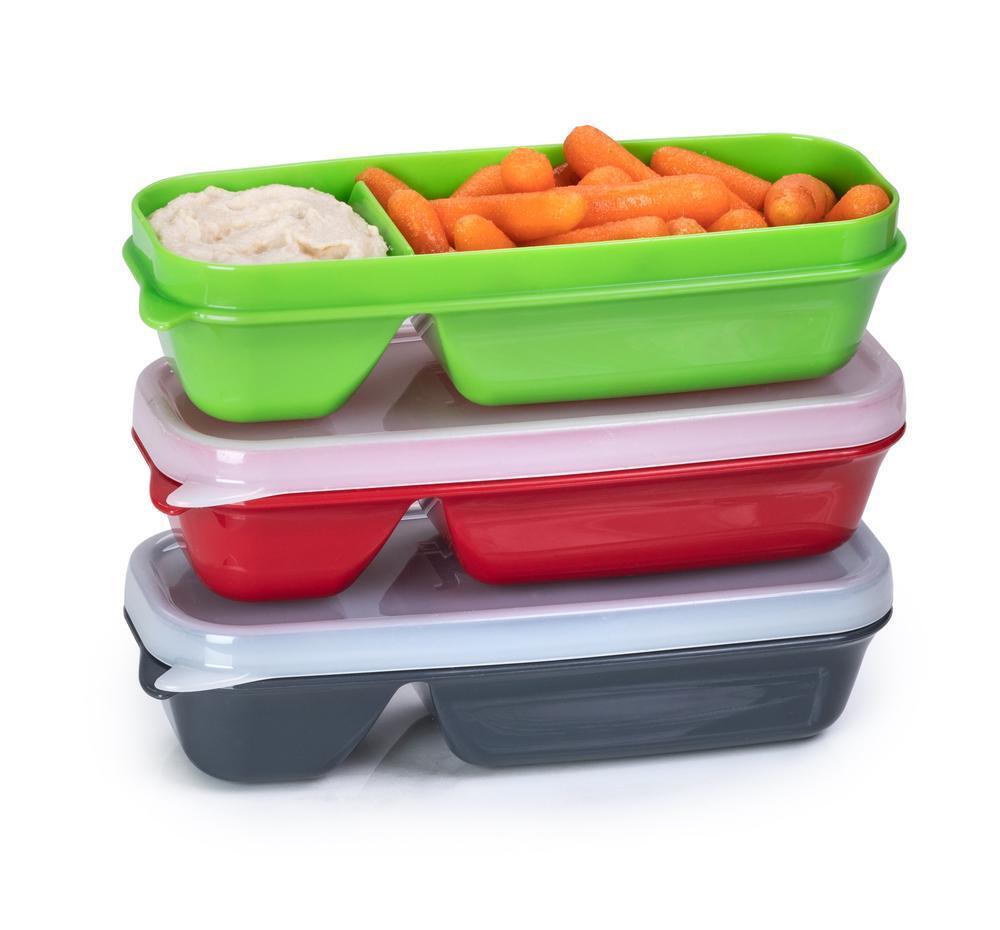 Joie Meal Prep Snack & Dip Container 3pc - everything kitchen