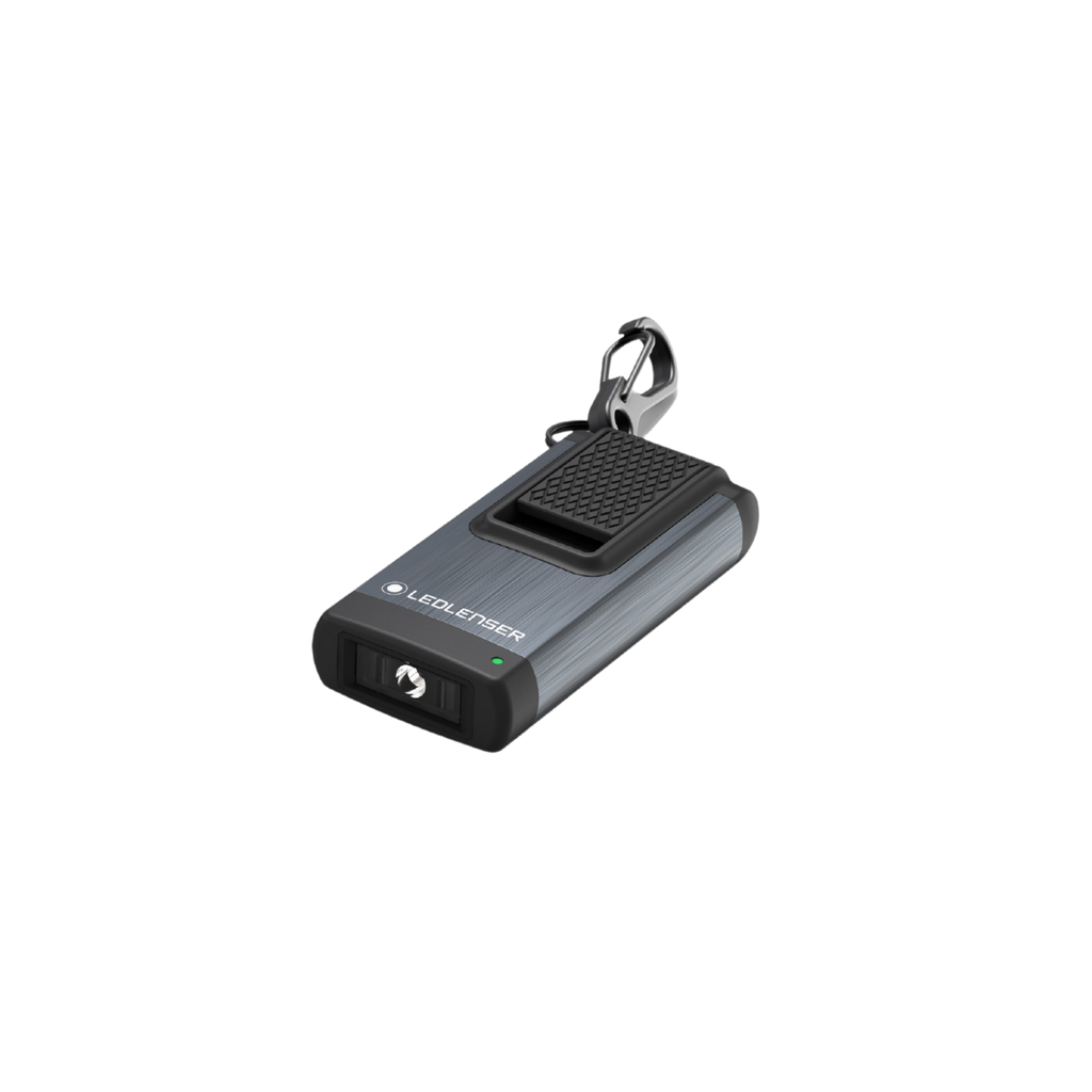 Led Lenser K4R Rechargeable Keychain Light - Grey