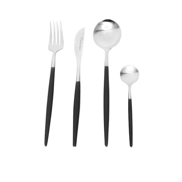 Stanley Rogers Piper Cutlery 16pc Black