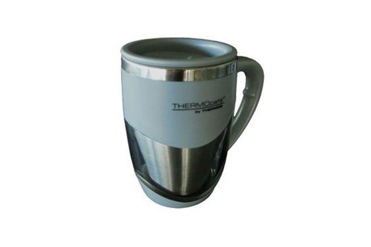 Thermos 375ml Desk Mug Stainless Steel + Black or Grey