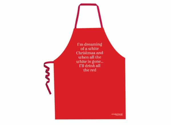 Annabel Trends Christmas Screen Print Apron
