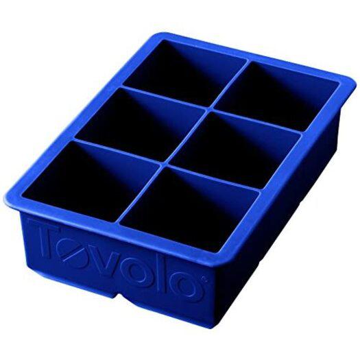 Tovolo King Cube Ice Tray - Blue